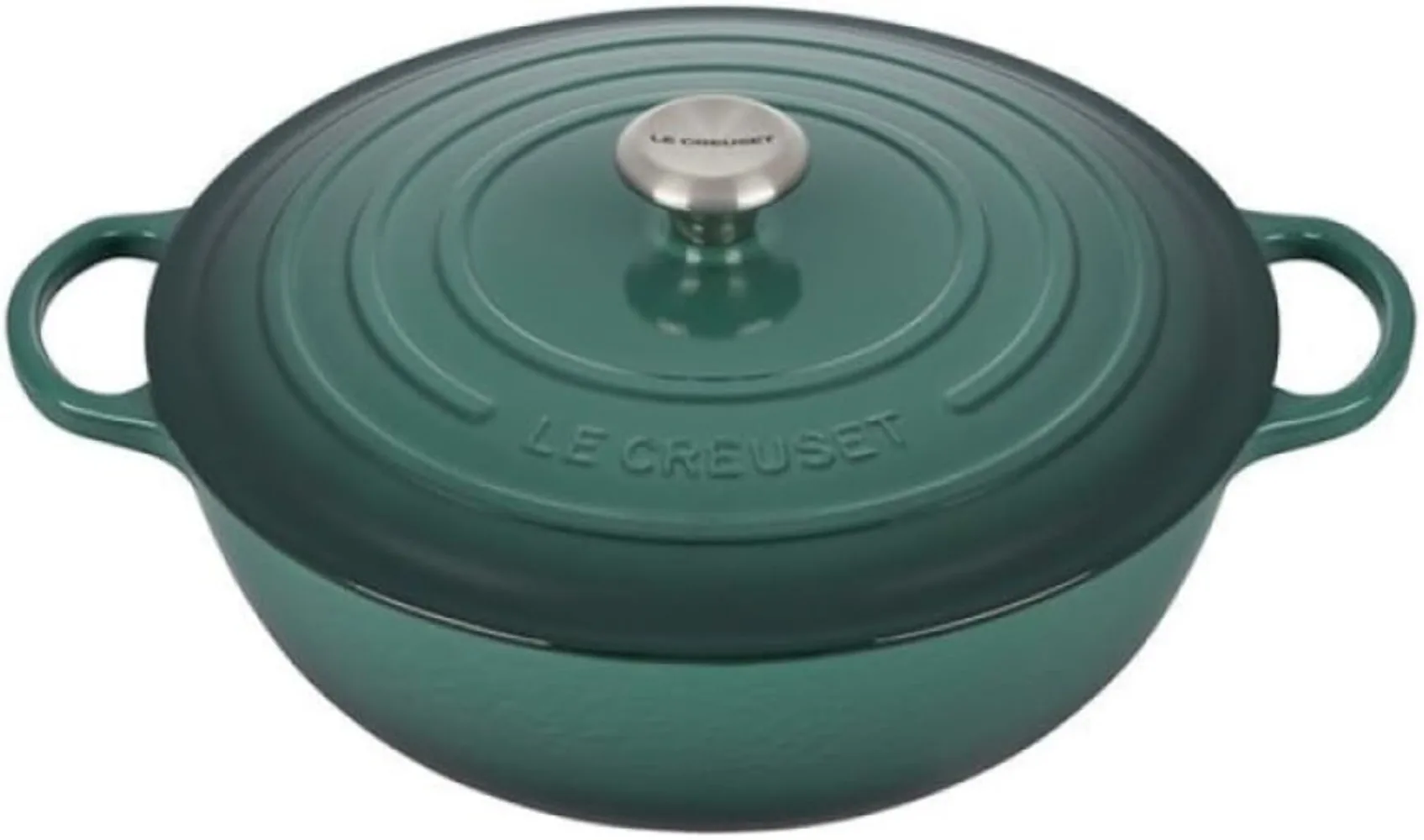 Cast Iron Chef's Oven, 7.5qt,Easy-to-clean and durable enamel resists dulling