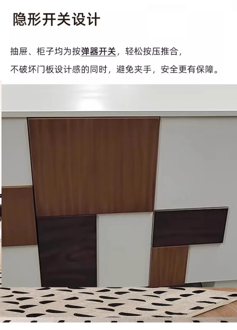 Entrance cabinet, living room locker, simple dining side decorative cabinet