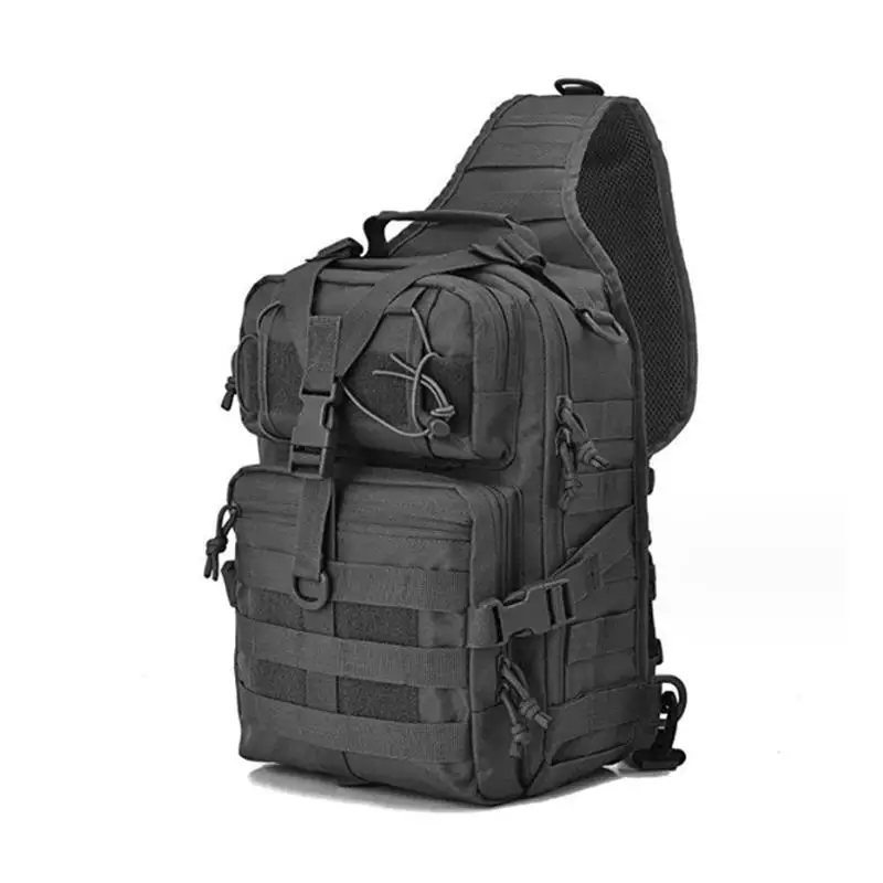 Herenrugzak Tactical Assault Pack Crossbody Sling Bag Waterdichte rugzaktas Outdoor Wandelen Camping Pack Man Schoudertassen