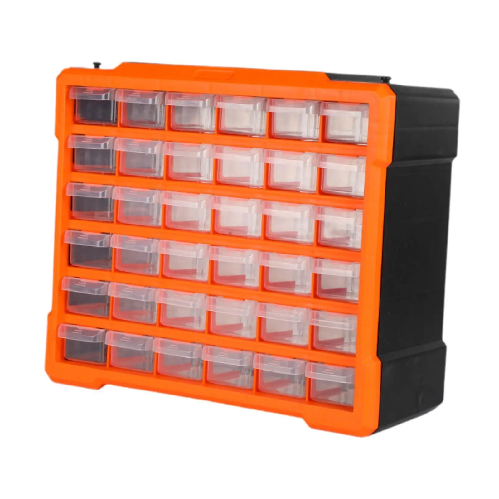 Tool Parts Organizer Practical Versatile Sturdy Nuts Bolts Container Screws Storage Bin 36 Compartment for Garage Workshop