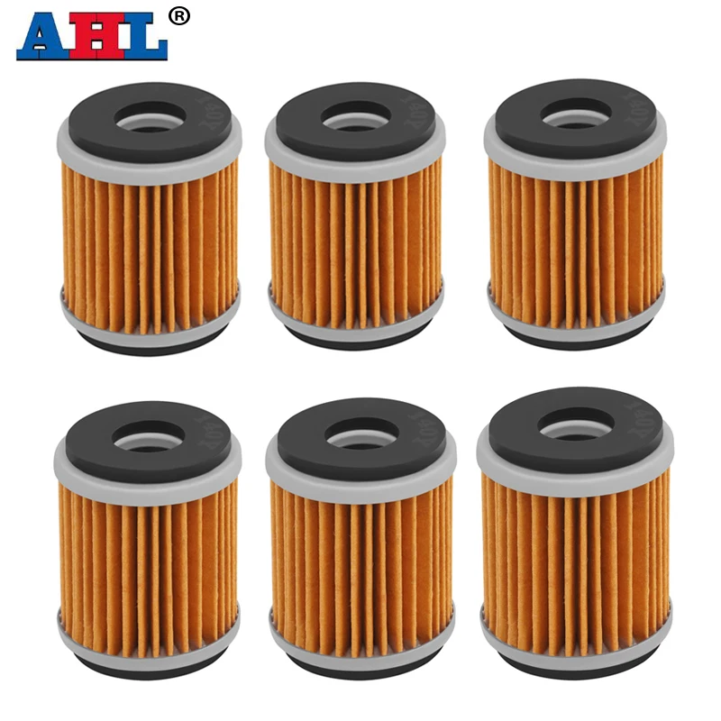 1/2/4/6/10pcs Motorcycle Oil Filters For GAS GAS EC450F EC300F EC250F 4T For SMR125 TE125 SMS4 125 Fantic Caballero 250 TF ES