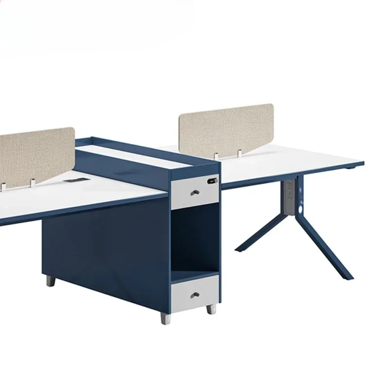 l Modern high grade office modular furniture 4 person workstation office desk partition