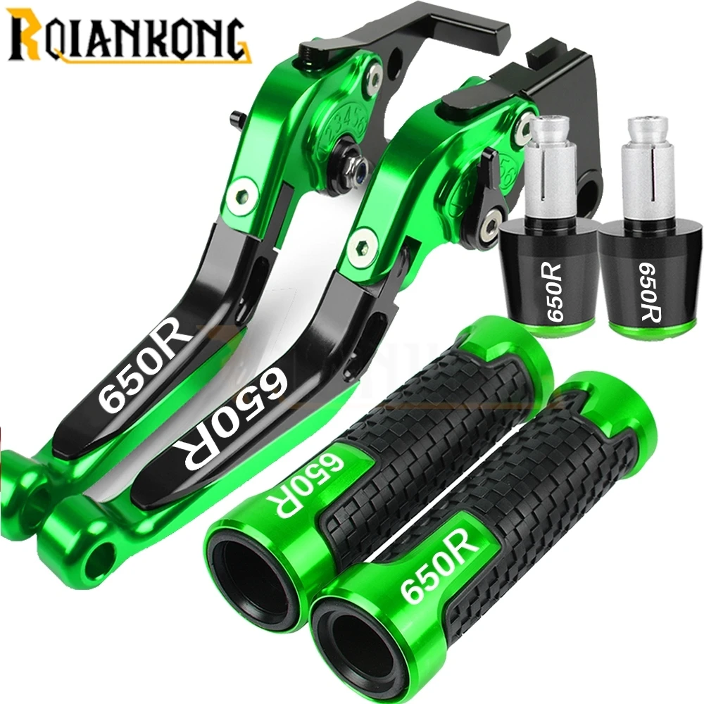 

For KAWASAKI NINJA650R NINJA 650 R 650R 2009-2016 Motorcycle Accessories Adjustable Brake Clutch Levers Handlebar Hand Grips End
