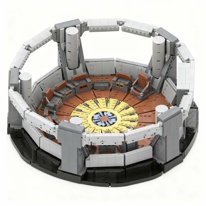4002pcs MOC High Council Chamber Star Battle Ultimate Collector Series Model Building Blocks Christmas Gift Toy DIY Education