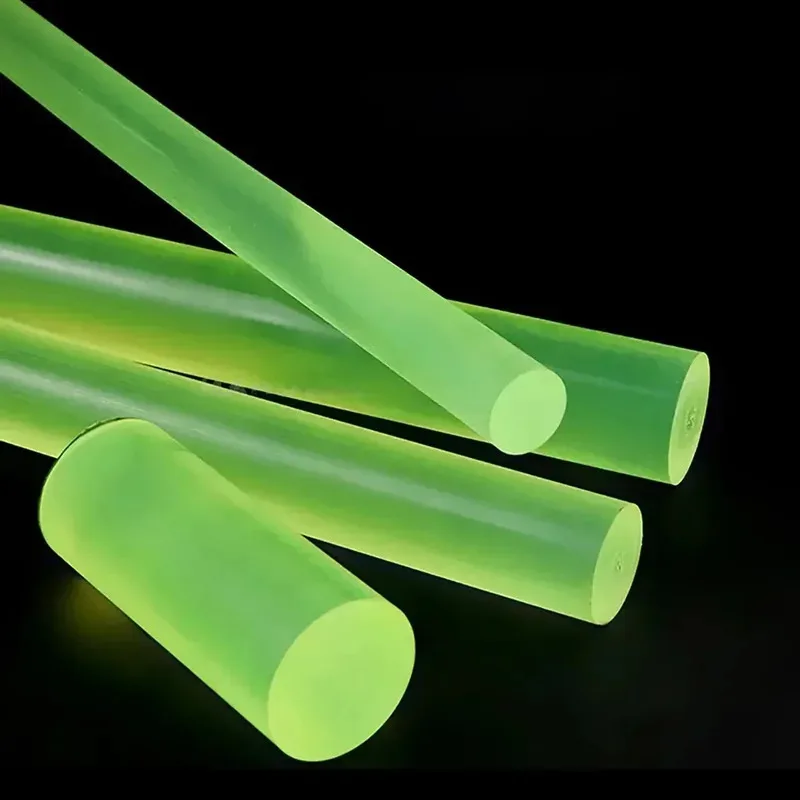 

PU Rubber Round Bar Solid Polyurethane Cow Tendon Elastic Rod 2/3/4/5/6/8/10/12/15/20/25/30/35/40/45/50/55mm Dia 300mm 500mm