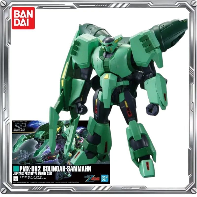 

Оригинальный конструктор Bandai Gundam Anime Model Kits PMX-002 Bolinoak Sammahn, игрушка HGUC 1/144, сборная модель, подарок для детей и школьников