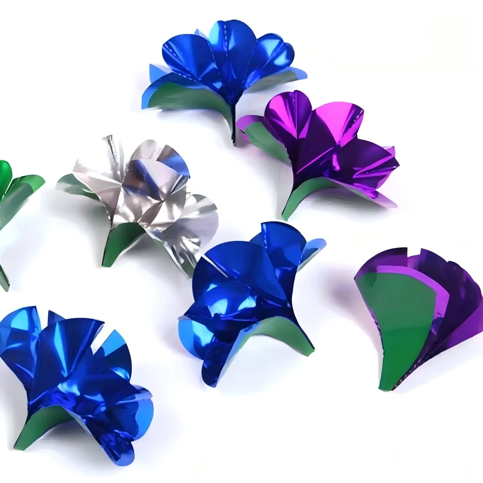 Tours de magie apparaissant des fleurs du bout des doigts, le papier Flash de printemps peut être utilisé pour l'argent, la scène, le Gimmick, les accessoires, drôle,