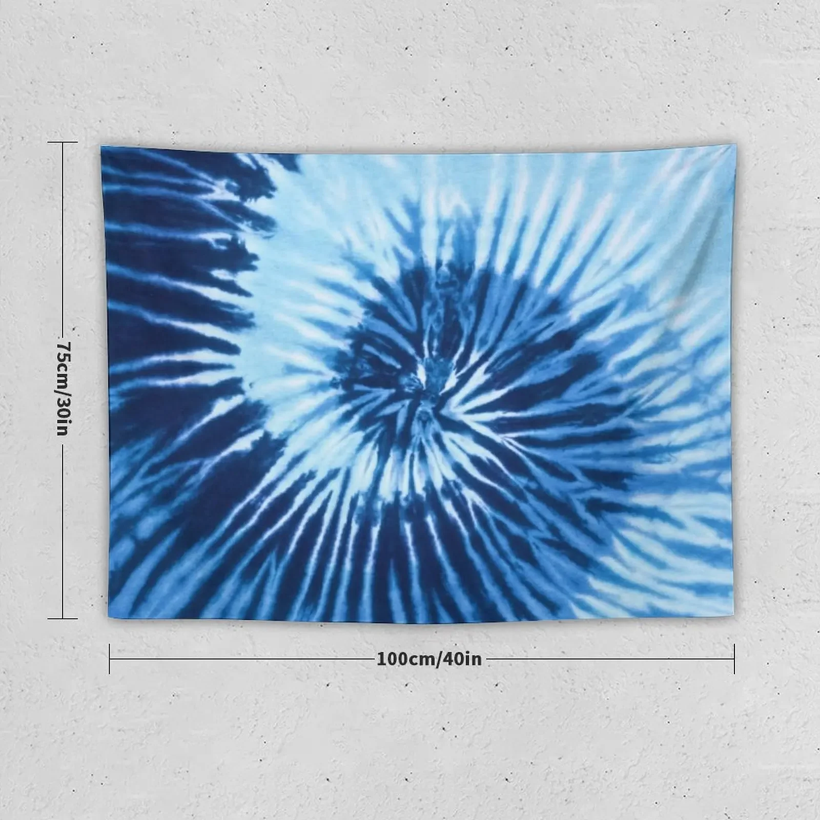 Blue Tie Dye Tapestry Room Decoration Korean Style Things To Decorate The Room Christmas Decoration Tapestry