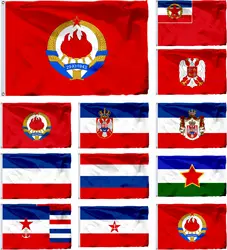 Yugoslavia navy Flag Choice of Sizes:21X14CM/2X3ft/3X5ft/45X30CM SFR Kingdom League of Communists Democratic Federal Banners