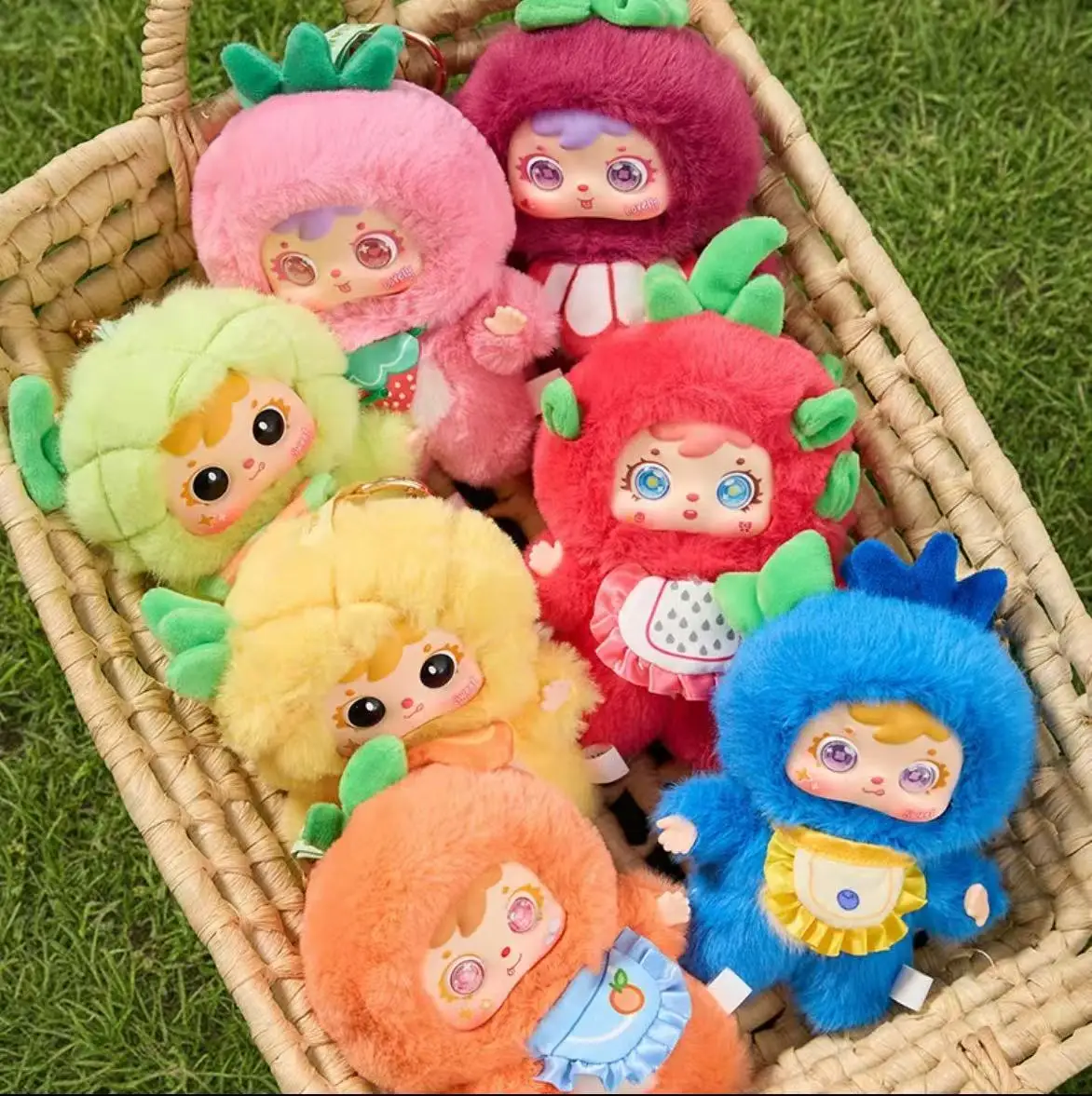 جديد حقيقي صموئيل عبق الفاكهة الجنة صندوق أعمى لطيف دمية متنوعة صندوق تخزين مكتبي صندوق مفاجأة الديكور هدية #1