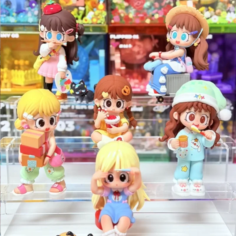 

Подлинная Милей Драматический Ван Daily Times Series слепая коробка модная игрушка фигурка прекрасный декор стола орнамент сюрприз подарок на день рождения