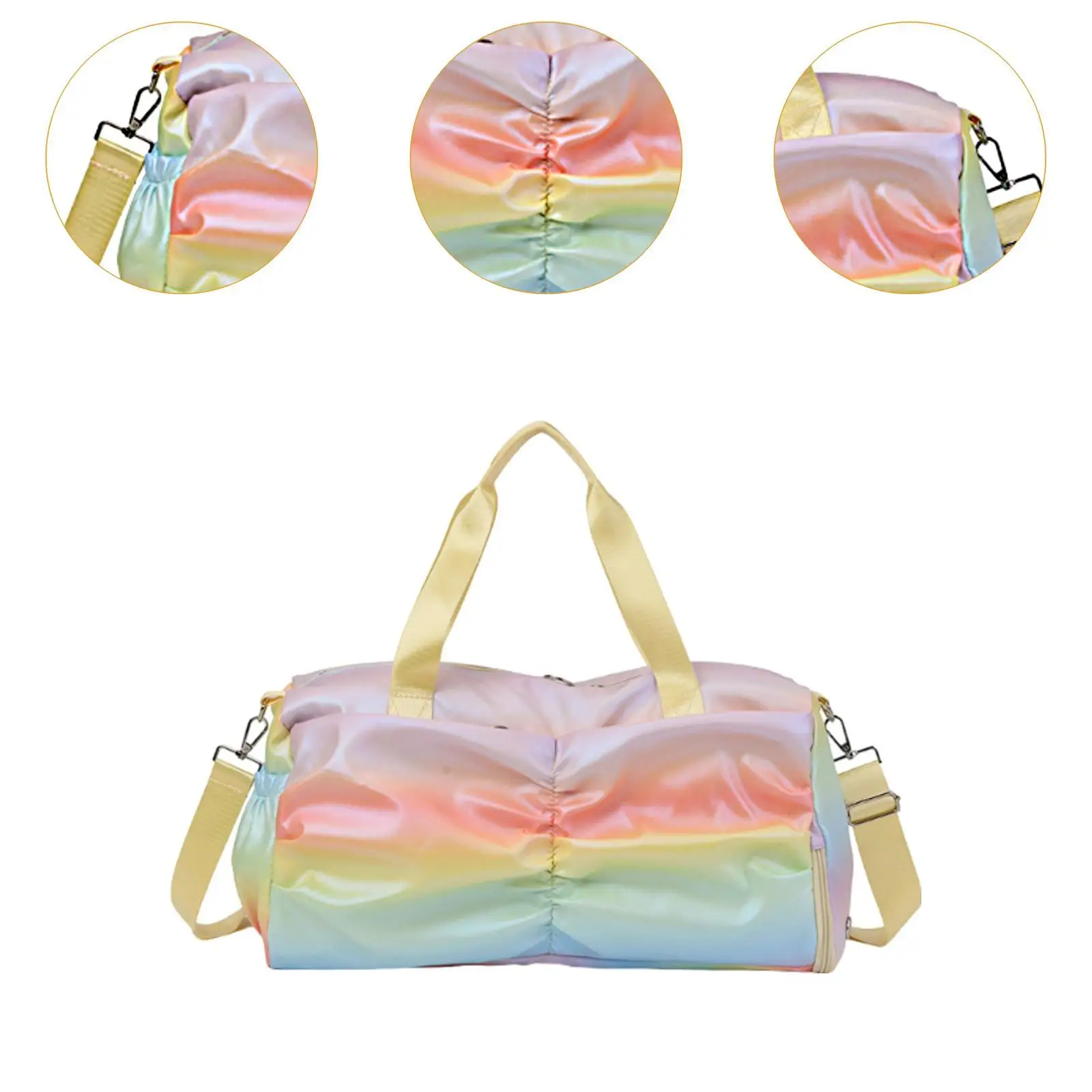 トラベルダッフルバッグ 軽量ショルダーバッグ 水泳 エクササイズ スポーツ トレーニング用