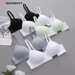 Thin Bra Comfortable Push Up Underwear AB Cup No Wire Seamless Bra Girl Underwears Female Breathable Lingerie Girls Clothing