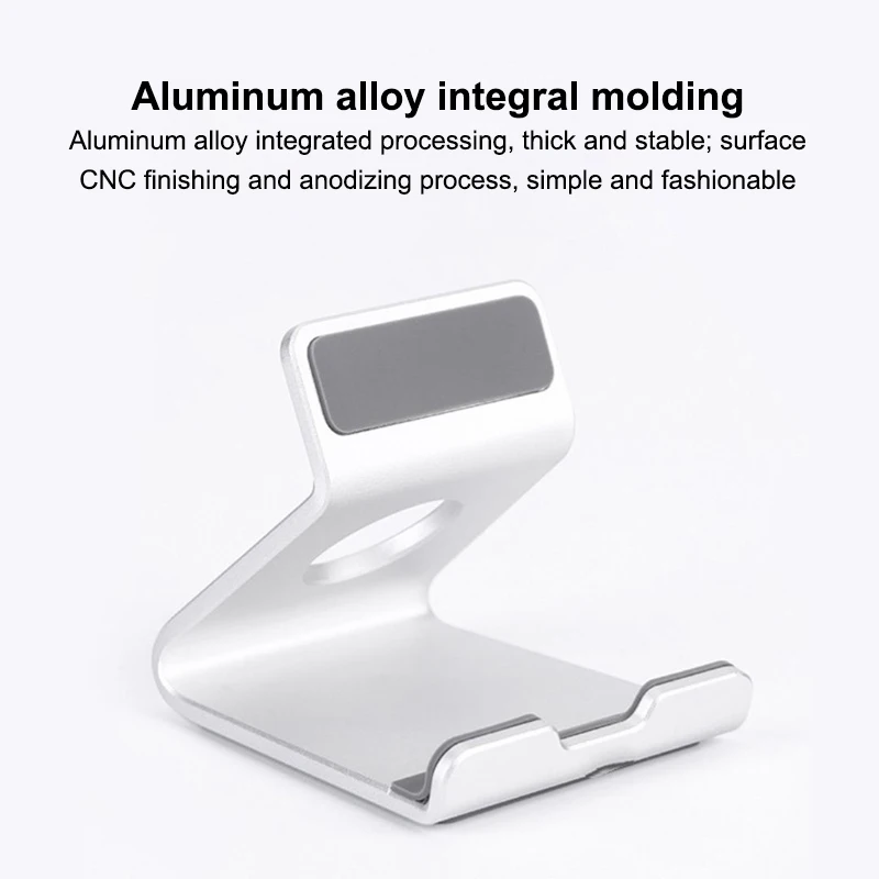 

Metal Desktop Mobile Phone Stand For Smartphone 13 Inch Tablet Desk Holder Portable Storage Bracket Drop-resistant Phone Holder