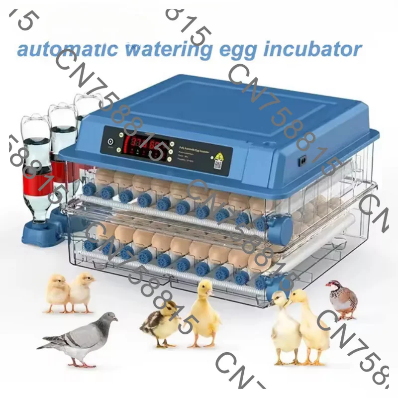 Peacock And Parrot Egg Incubator，Intelligent Electric Incubator Double Power Automatic Egg-turning Chicken，Duck, Goose, Pigeon