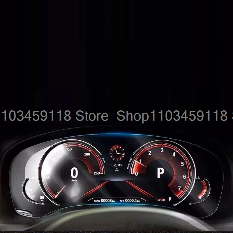 TPU Protective Film For BMW X3 X4 G01 2018-2021 car Instrument Panel Screen car Interior anti-scratch Accessories