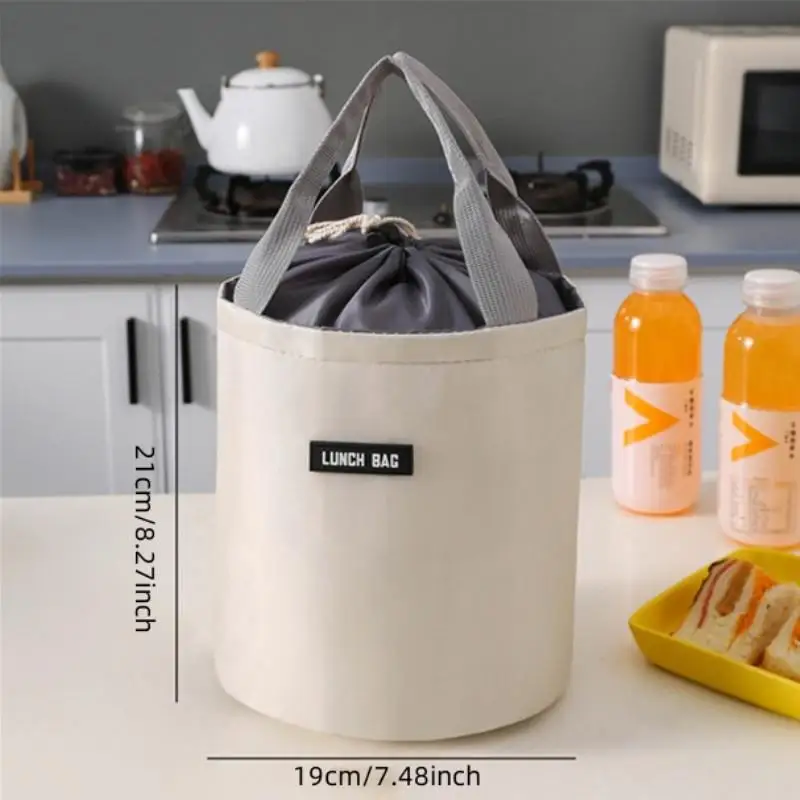 Travel Insulated Thermal Lunch Bag Waterproof Thick Picnic Bento Box Outdoor Office School Food Fruit Yogurt Fresh Cooling Pouch