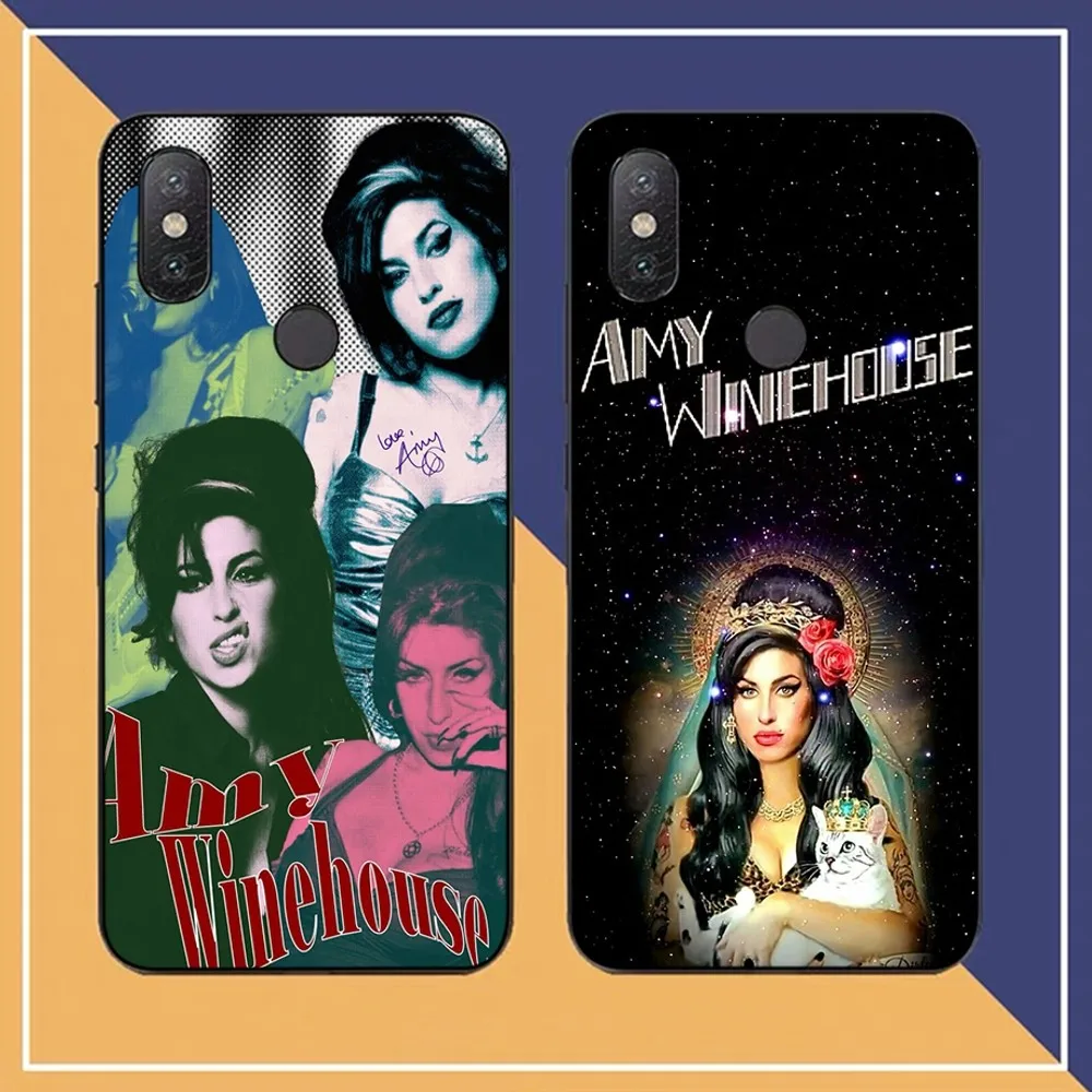 

Amy Winehouse Phone Case For Redmi Note 4 X 5 A 6 7 8 T 9 9S 10 11 11S 11Epro Poco M3 Pro