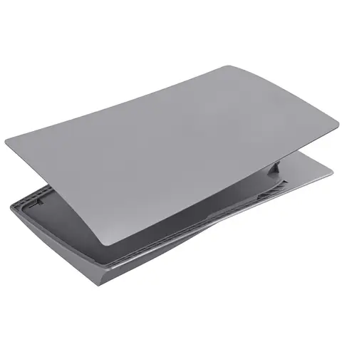 Gray 30th Anniversary Plates for PS5 Console Premium ABS Faceplate Shell Covers with Stickers for PlayStation5 Fat Disc