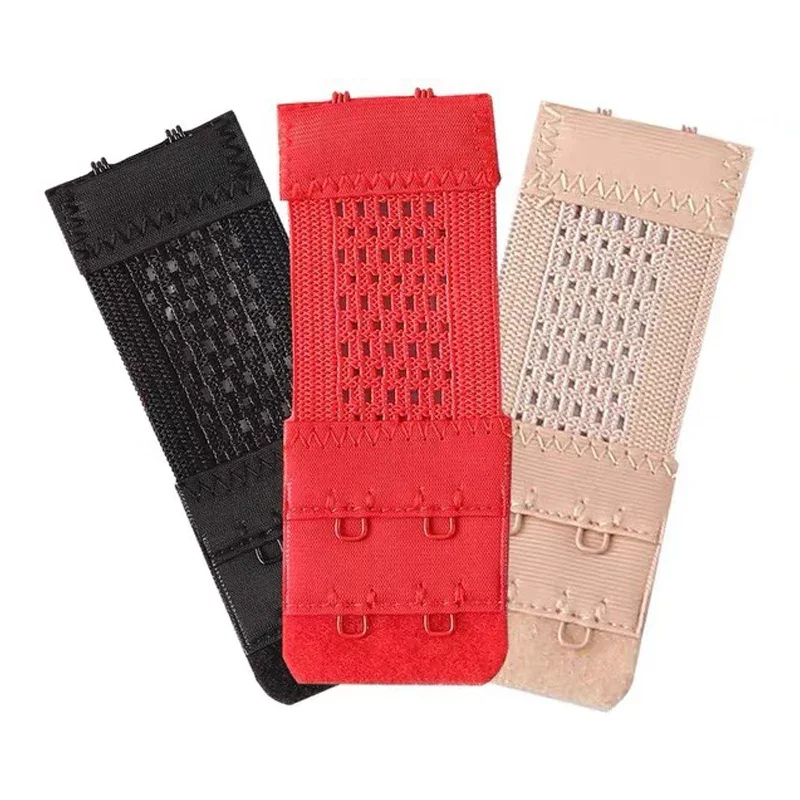 Bra Extensão Strap Extenders para Mulheres, Fivela de cinto ajustável, Nylon Elastic, Hook Clip, Expander Acessórios, 10 Pcs