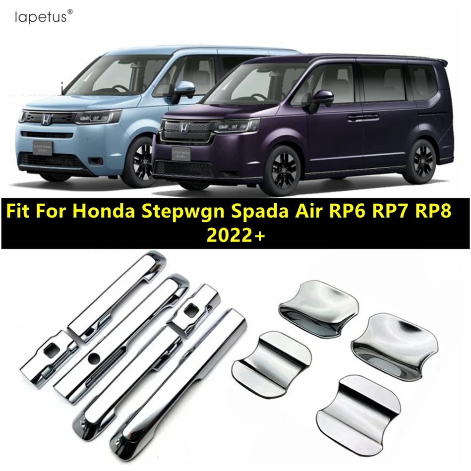 

Car Door Pull Doorknob Handle Bowl Catch Cap Decor Cover Trim Accessories For Honda Stepwgn Spada Air RP6 RP7 RP8 2022 2023 2024