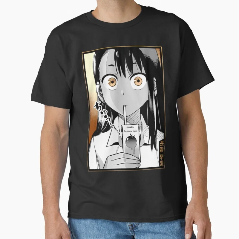 

Dont Toy With Me, Miss Nagatoro Style 1030 Anime T shirt for man Large size Tops Manga Graphic Print Y2k Clothes Cartoon Tee