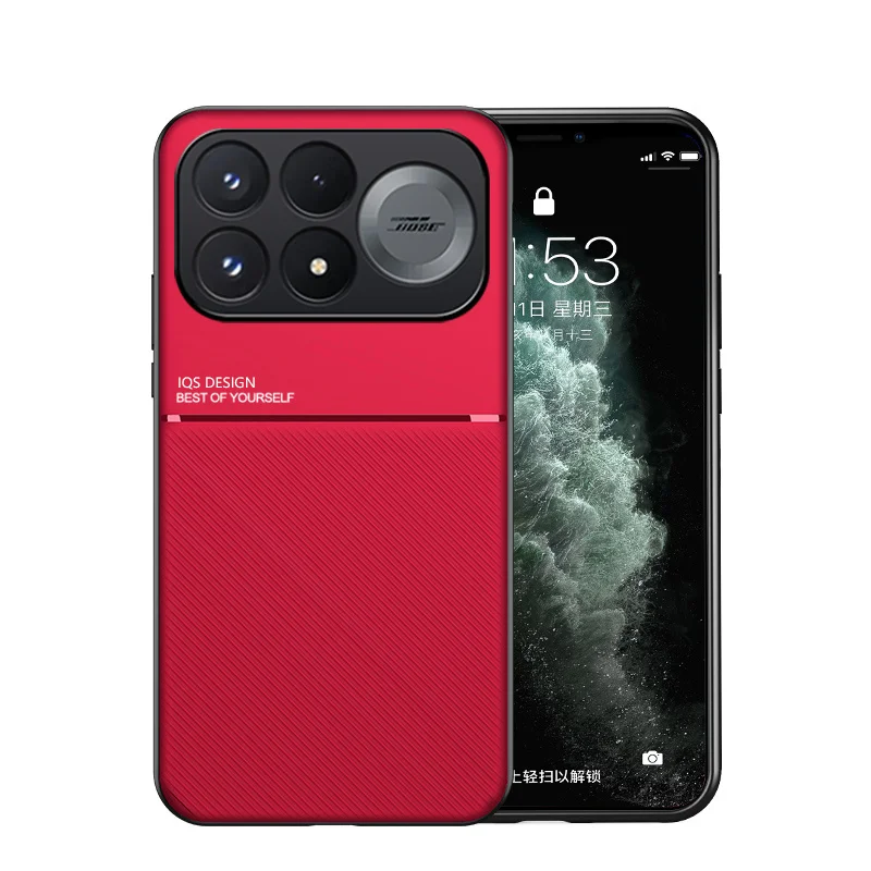 Rugged Non-Slip Case for Xiaomi Poco F9 Ultra F9 Pro Protective Cover Magnetic Suction Holder Capa Coque Fundas
