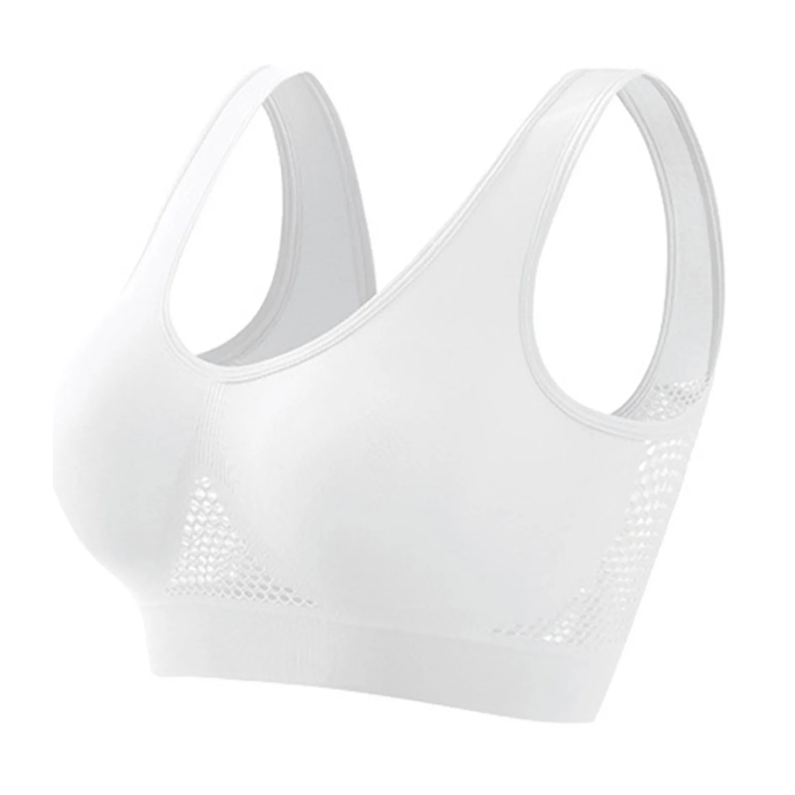 Mooie sportbeha met schokbestendig hardlopen Fitness Anti-verslapping Bovenste collectie Zachte ondersteuning Zeer sterk yogavest voor dames