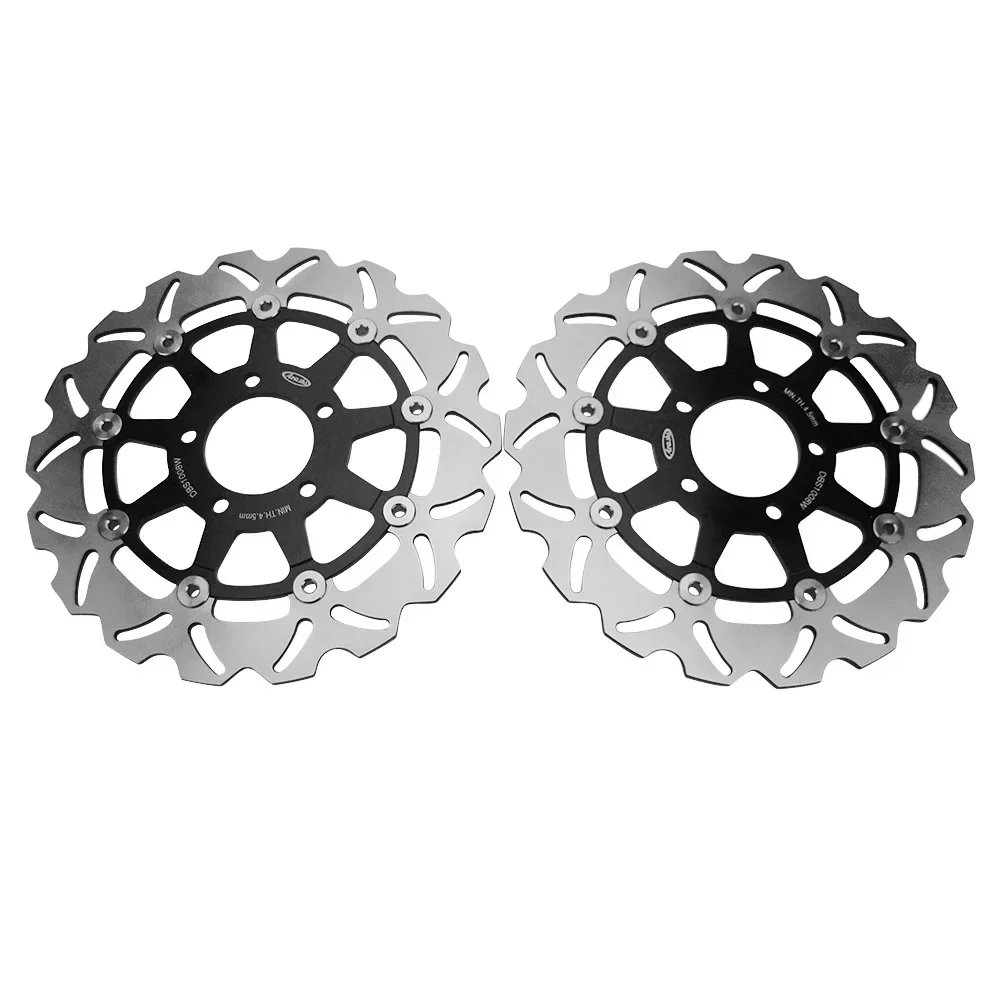 

For Suzuki GSXR600 GSXR750 2004-2005 & For GSXR1000 2003-2004 3Pcs Motorcycle Front Rear Brake Disc Rotor Adaptor