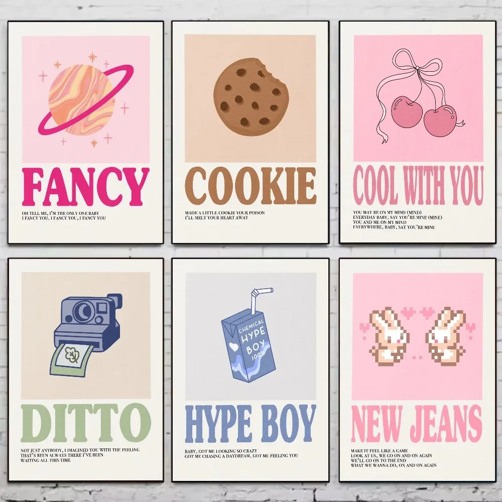 Kpop Music Album Twice Korean Girl Group Posters Canvas Printing Art Wall Murals Decor Game Room Decor Gifts