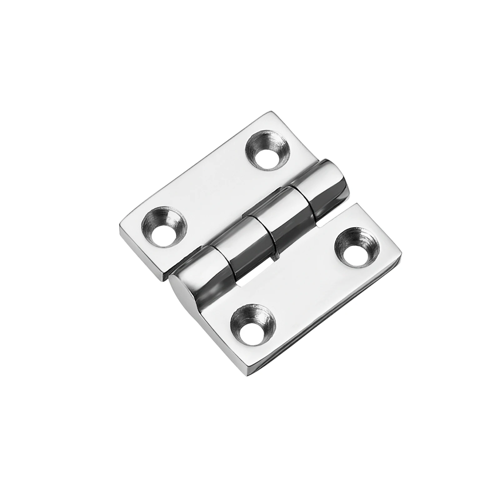 

Heavy Duty Stainless Hinges Marine,Smooth Mute 1.5 X 1.5 Inches (38 X 38 MM), with SS Screws