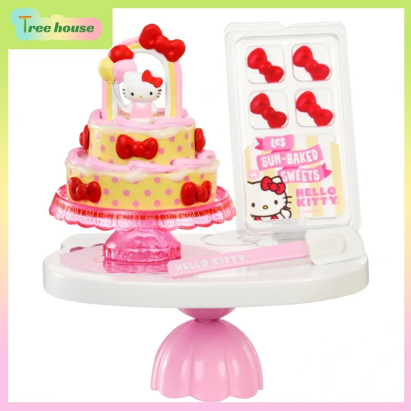 MGA Miniverse Hello Kitty Make It Mini Food Sanrio صندوق أعمى جديد شخصيات كرتونية Figuirne عيد ميلاد الديكور هدية للأطفال