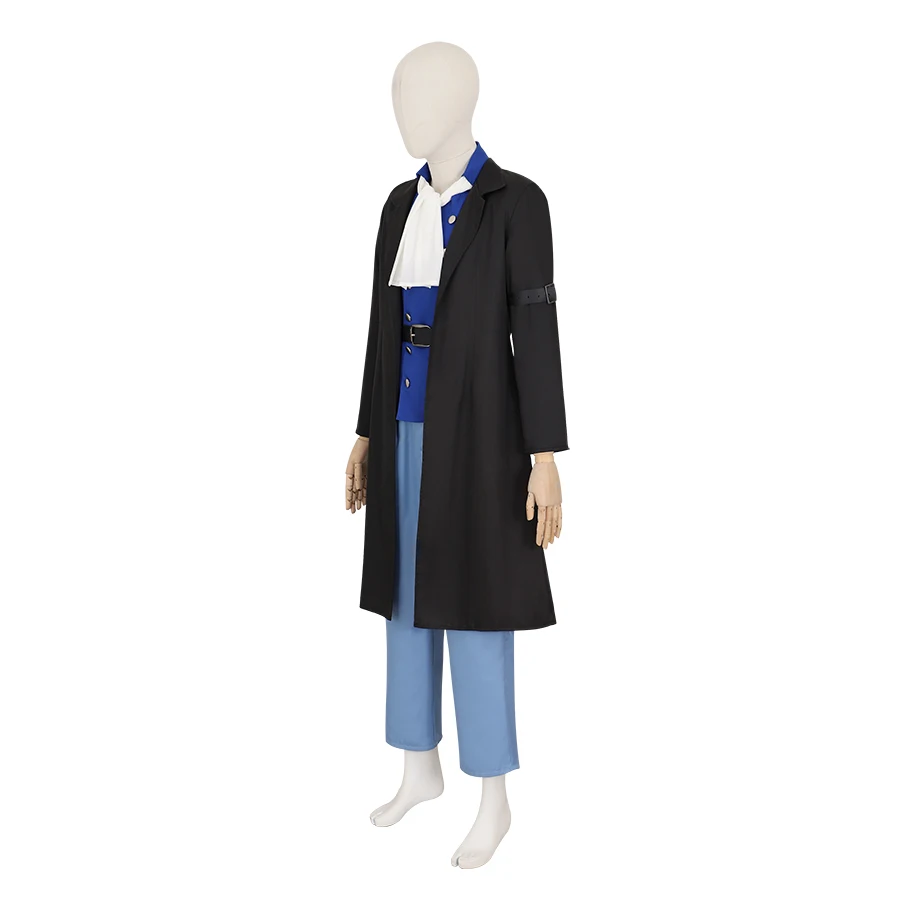 Anime Sabo from  Cosplay Costume Cloak Mens Suit Halloween coat vest shirt pant tie uniform Hat set
