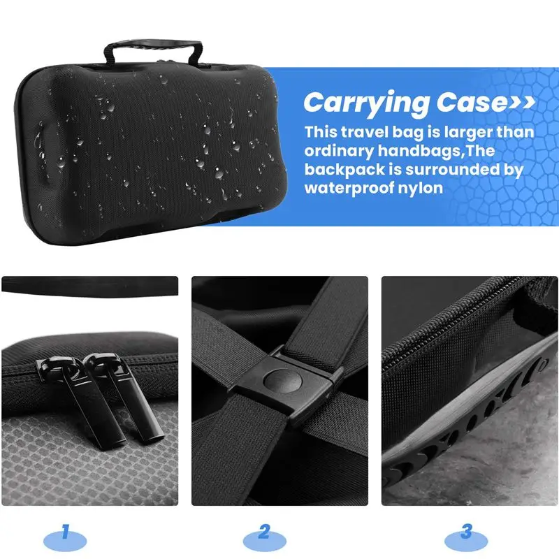 AED7-For Series S Game System Suitcase Nylon Carrying Bags Case Protective Console Travel Storage Case For Series S