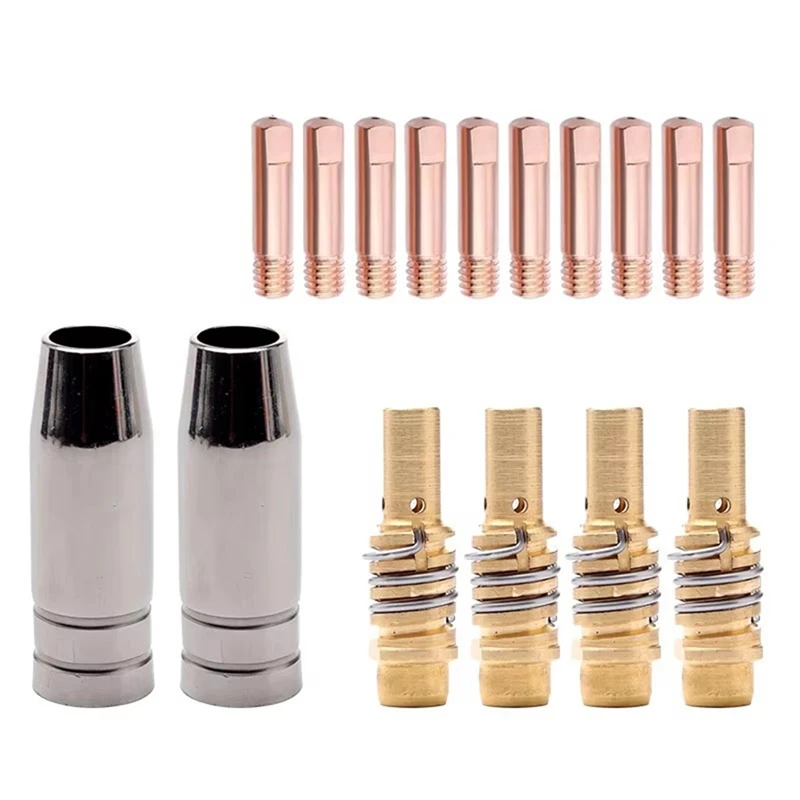 AS94-MB-15AK MIG Welding Contact Tip 15AK 0.8Mm Protective Nozzle For Rilon Riland Jasic Welding Supplies Kit