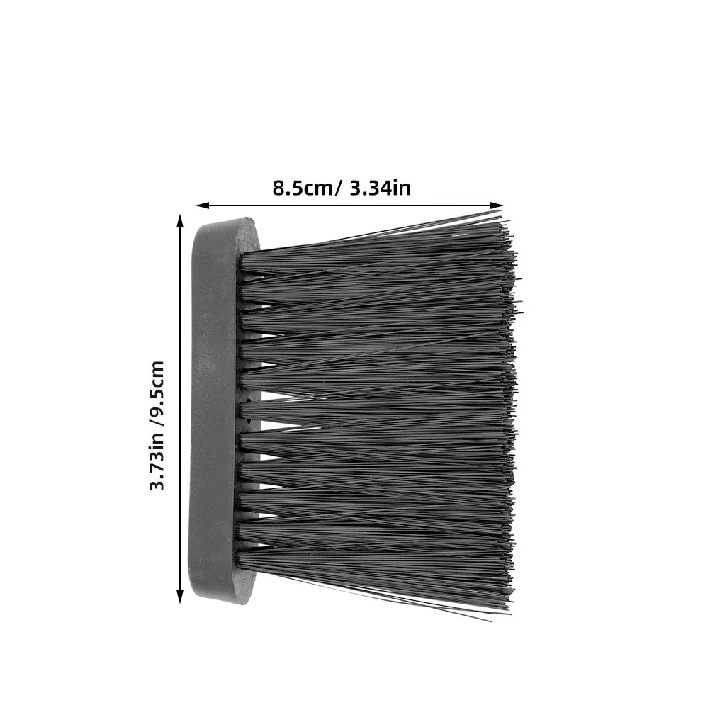 European Style Wood Burning Fireplace Brush Set Villa Heating Cleaning Ash Removal Replacement Head Mini Dustpan