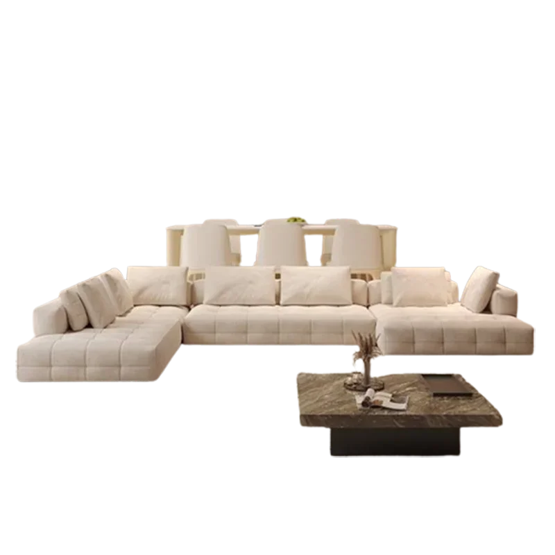 #Lounge Luxury Minimalistic Sofa Living Room Filler Modular Salon Bed Sofas Puffs Chaise Sectional Woonkamer Banken Furniture
