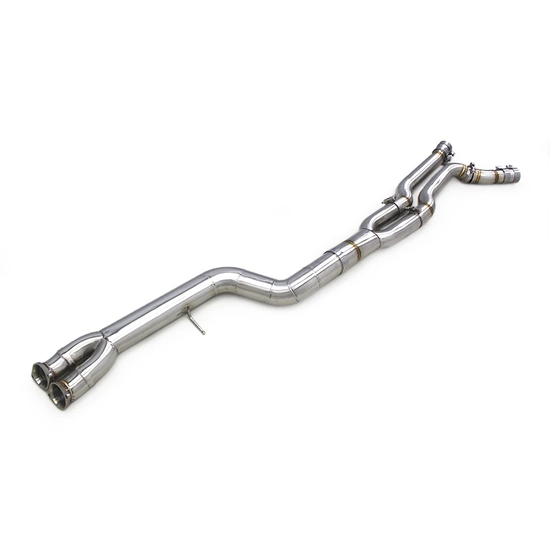 

COC Custom 3.5 Inch Stainless Steel Exhaust Pipe for 2018-2023 BMW M2C/M2 Competition S55 F87 Single Middle Exhaust Exhaust Pipe