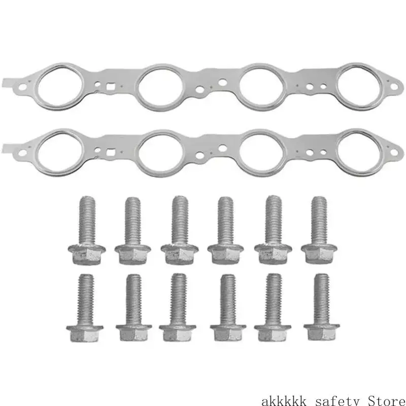 

High Temperature Metal Exhaust Gasket Set 551696 12617944 03413B 11518860 11609481 6507423AA 6507938AA Ensuring Leakfree