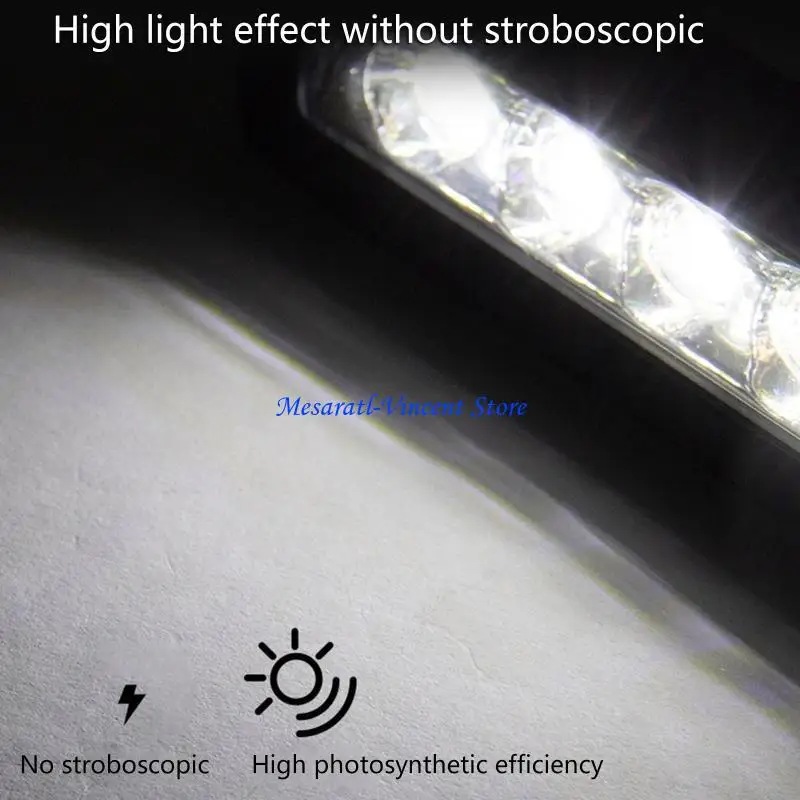 A70F Marine LED Awning Porch Light Bar RV for Camper Motorhome Trailer 12