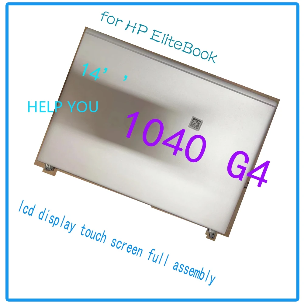 

Tested 14'' inch uhd lcd for hp elitebook 1040 g4 lcd display touch screen digitizer complete assembly 918446-991 l04869-001