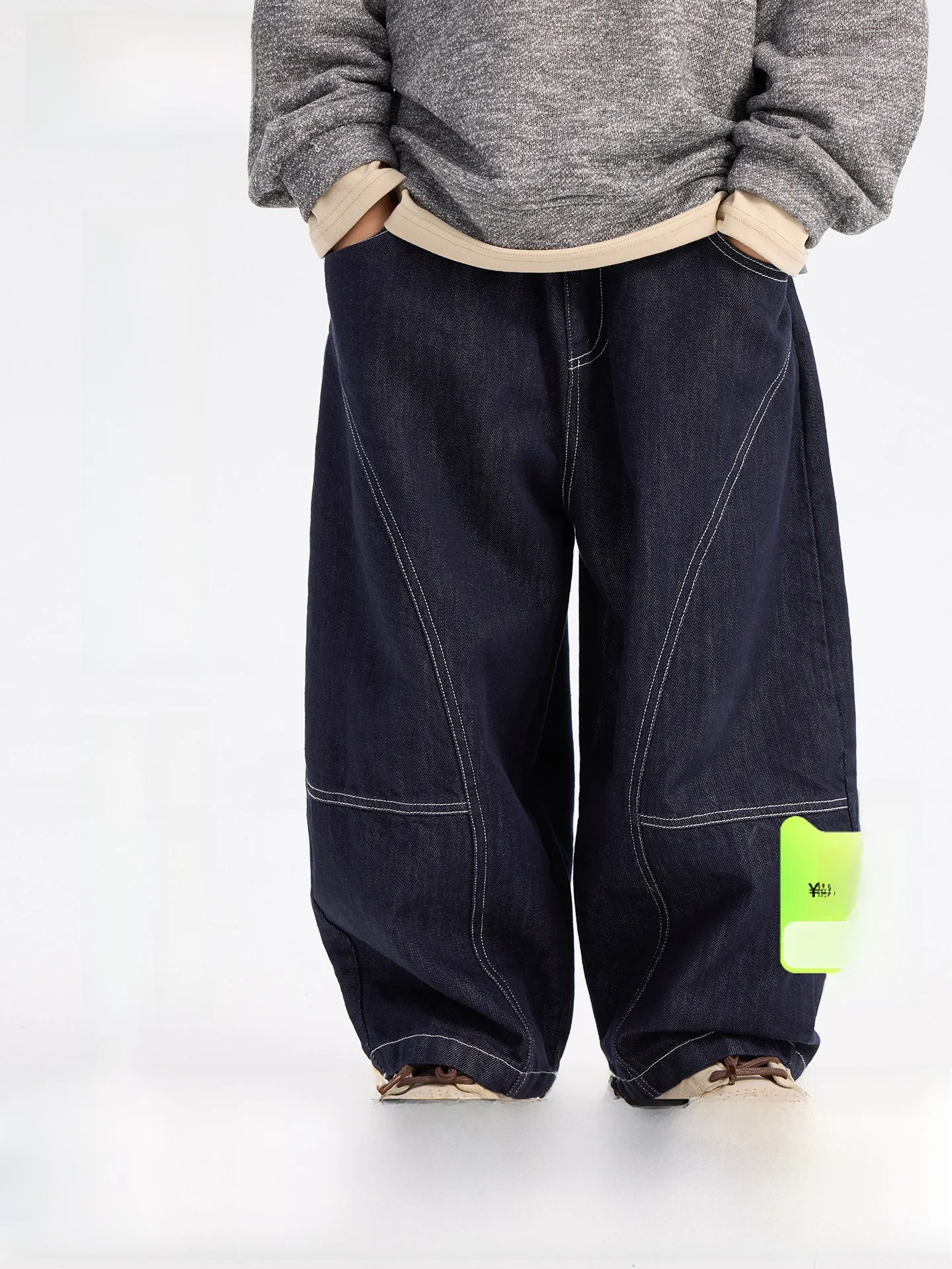 kids-jeans-pants-wide-leg-pants-lazy-style-children's-long-pants-spring-new-arrival-boys'-clothing-trousers-korean-style