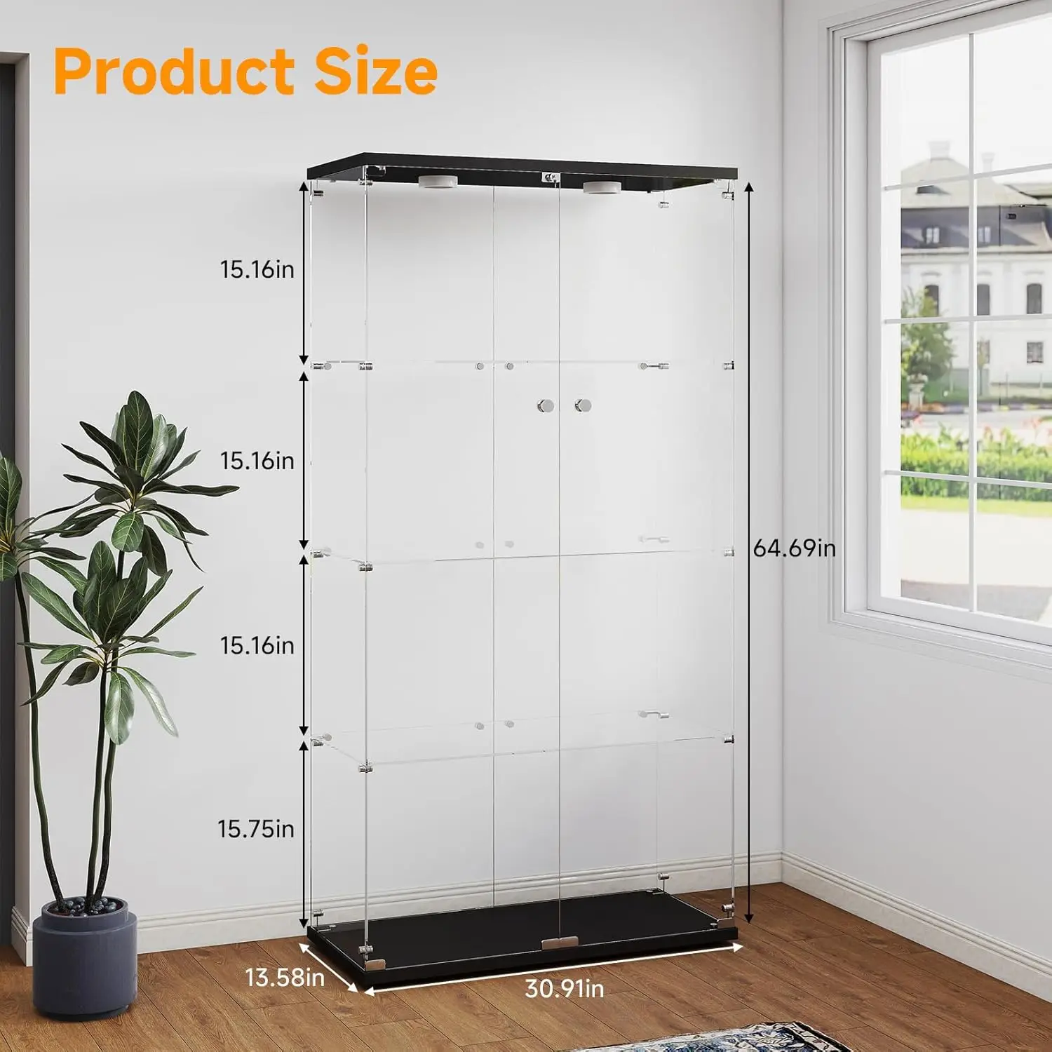 Thumbnail 4 - #7 Latest Glass Display Cabinets Offers