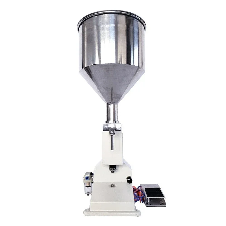 

A02 type, pneumatic filling machine, paste filling machine, liquid filling machine