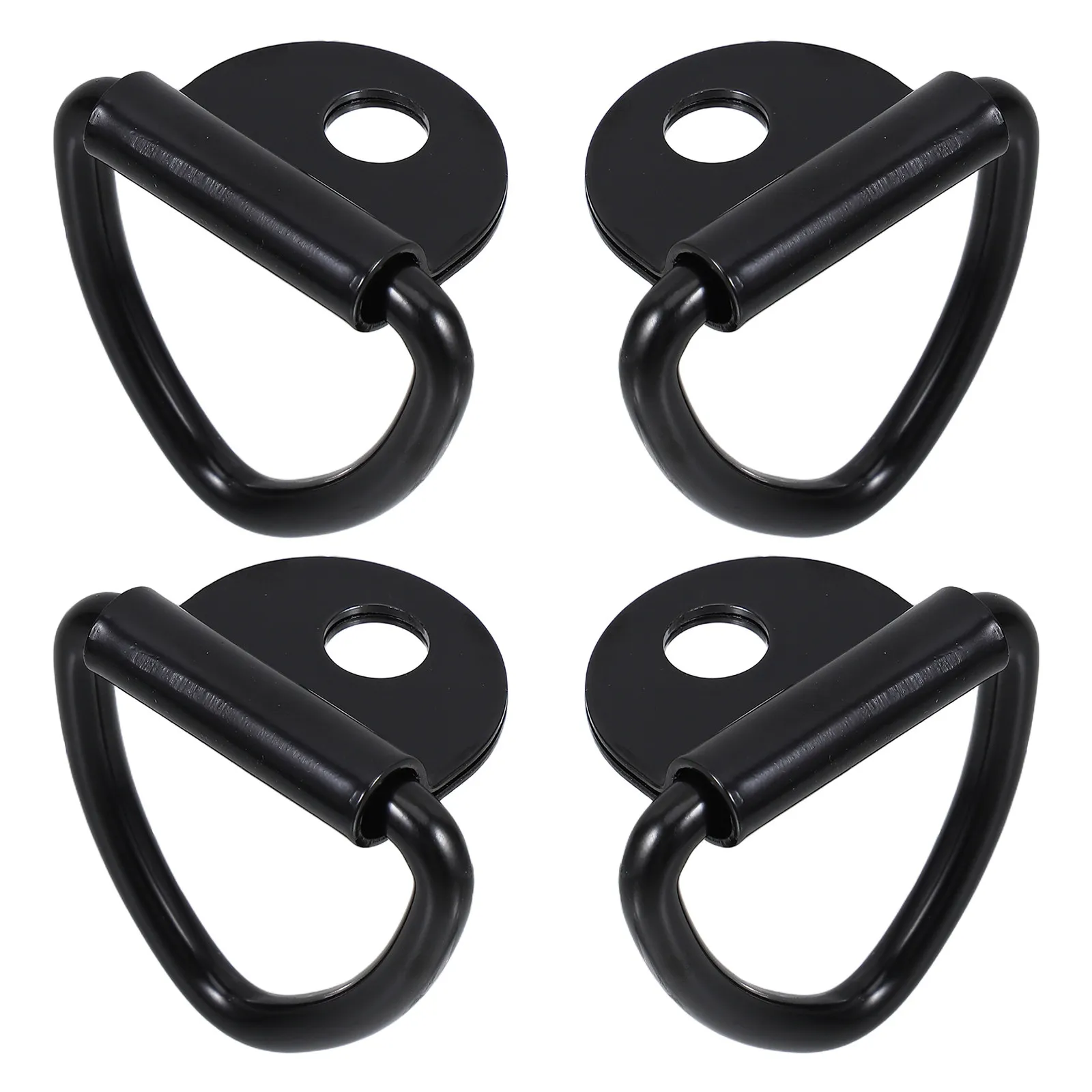 

4Pcs Carbon Steel Fixed Truck Bed Hooks Tie Down Anchors Cargo Trailer Utility Trailer Accessories Accessories