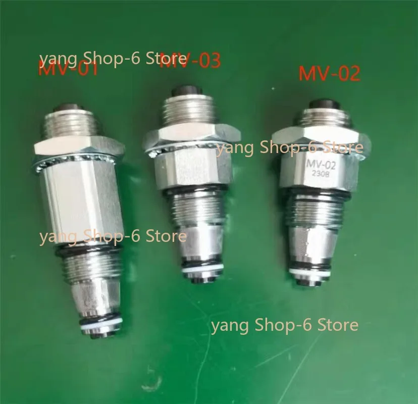 MV-03 Manual Lowering Valve for Stacker Truck MV-01 Forklift Pressure Relief MV-02 Hydraulic Thread Insertion Valve for Lift