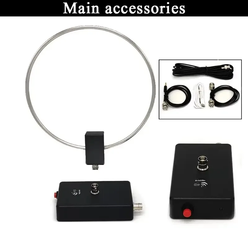 GA800 Active Loop 10KHz-159MHz HF Short Wave Small Loop  for Radio Receiver Indoor Use 5m