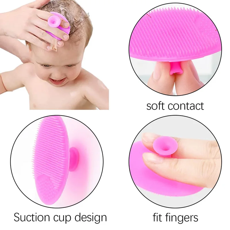 5 pezzi spazzola per la pulizia del viso in silicone viso pori profondi cura della pelle scrub strumento detergente nuovo mini bellezza morbida pulizia profonda esfoliante