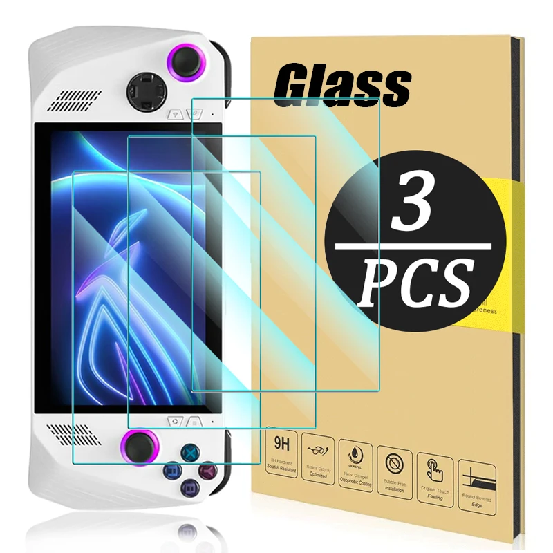 Protective Tempered Glass for Asus ROG Ally HD Anti-scratch Screen Protector Film for Asus ROG Ally 7 " Game Console Accessories