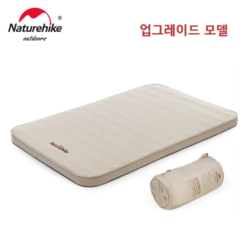 Naturehike Inflatable Mattress Self-inflating Mattress 10cm Couple Double Air Mattress Tourist Inflating Camping Mattress Pad